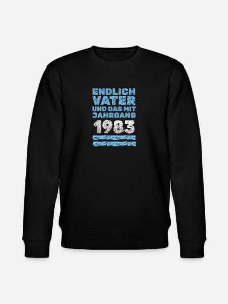 mit 1983 - Stanley/Stella Unisex Bio-Sweatshirt CHANGER  - Schwarz