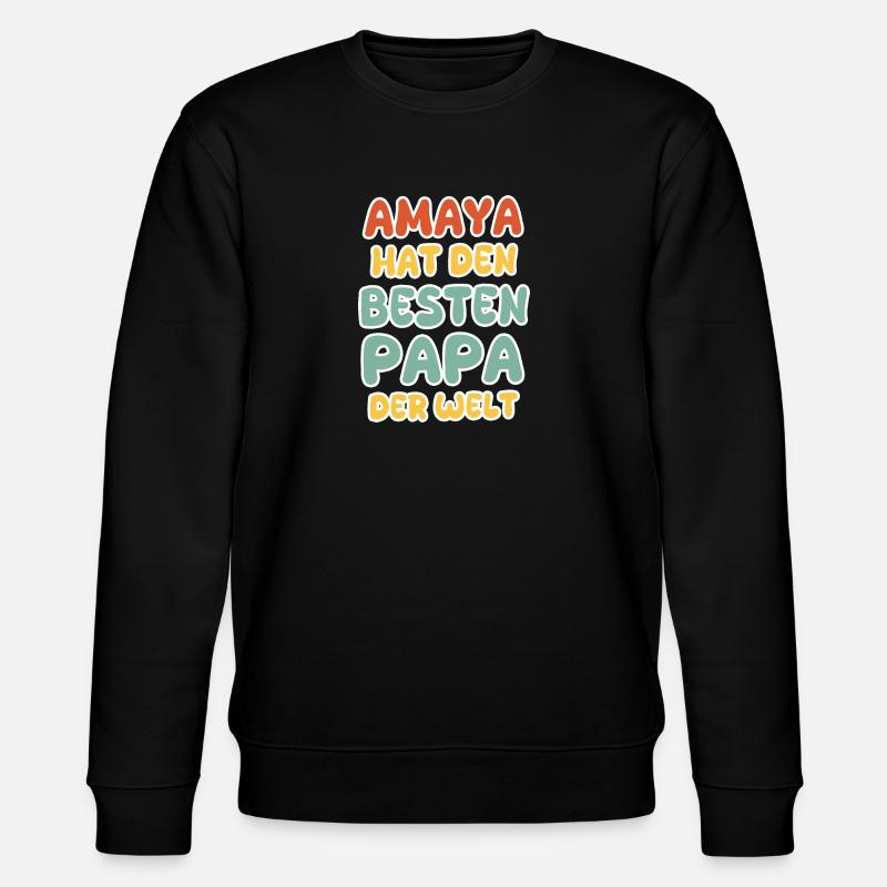 Cadeau pour Amaya - Sweat bio CHANGER Stanley/Stella Unisexe - noir