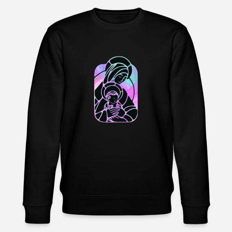Christentum - Stanley/Stella Unisex Bio-Sweatshirt CHANGER  - Schwarz