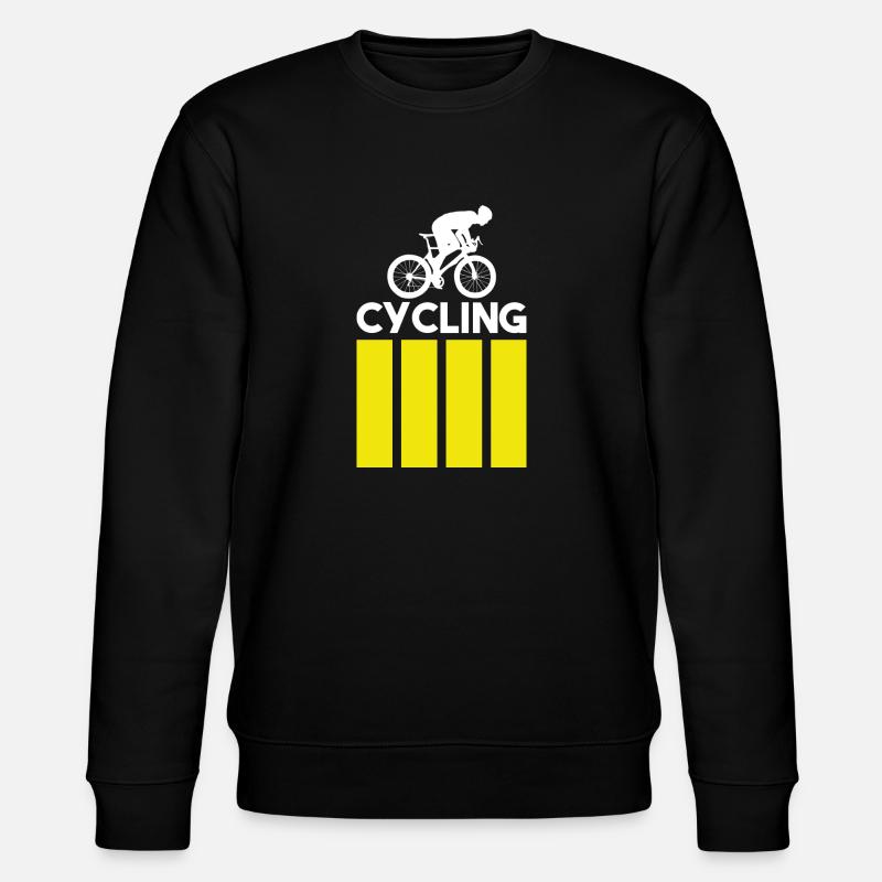Cycling - Modern - Stanley/Stella Unisex Bio-Sweatshirt CHANGER  - Schwarz