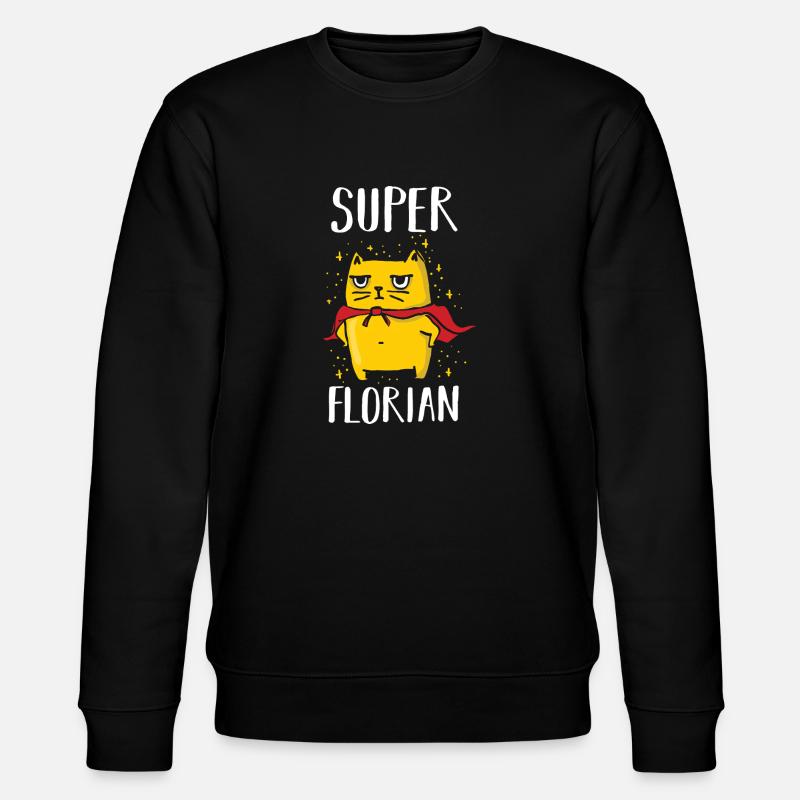 Florian - Stanley/Stella Unisex Bio-Sweatshirt CHANGER  - Schwarz