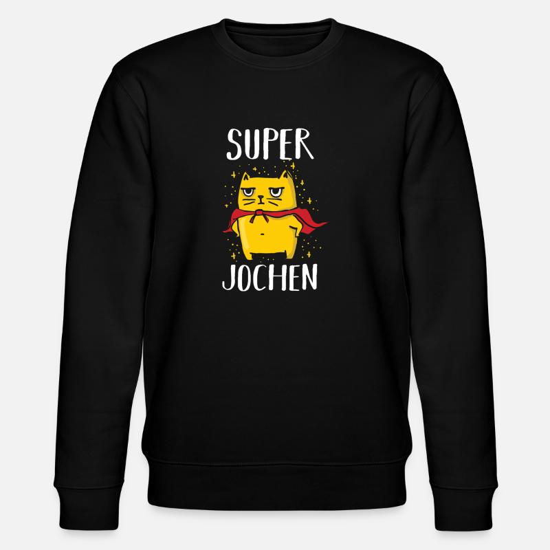 Jochen - Stanley/Stella Unisex Bio-Sweatshirt CHANGER  - Schwarz