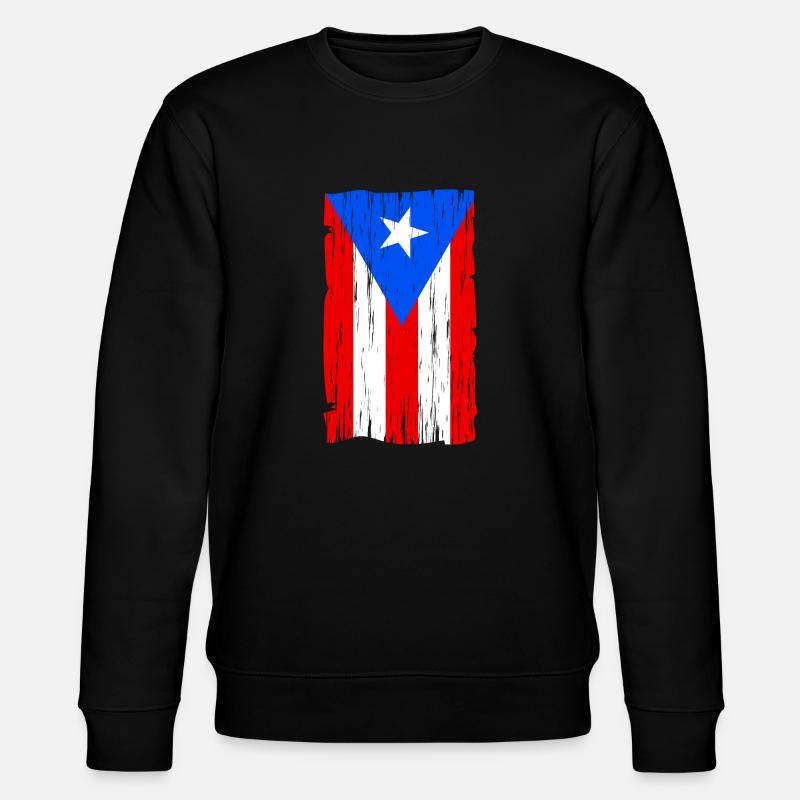 Puerto Rico - Stanley/Stella Unisex Bio-Sweatshirt CHANGER - Schwarz