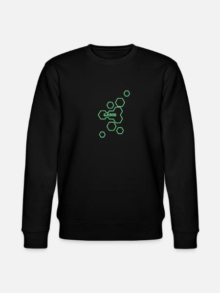 Name Carlo - Stanley/Stella CHANGER Unisex Organic Sweatshirt - black