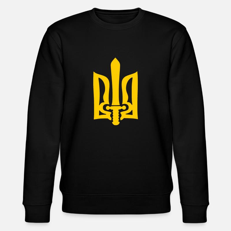ukraine - Stanley/Stella Unisex Bio-Sweatshirt CHANGER  - Schwarz