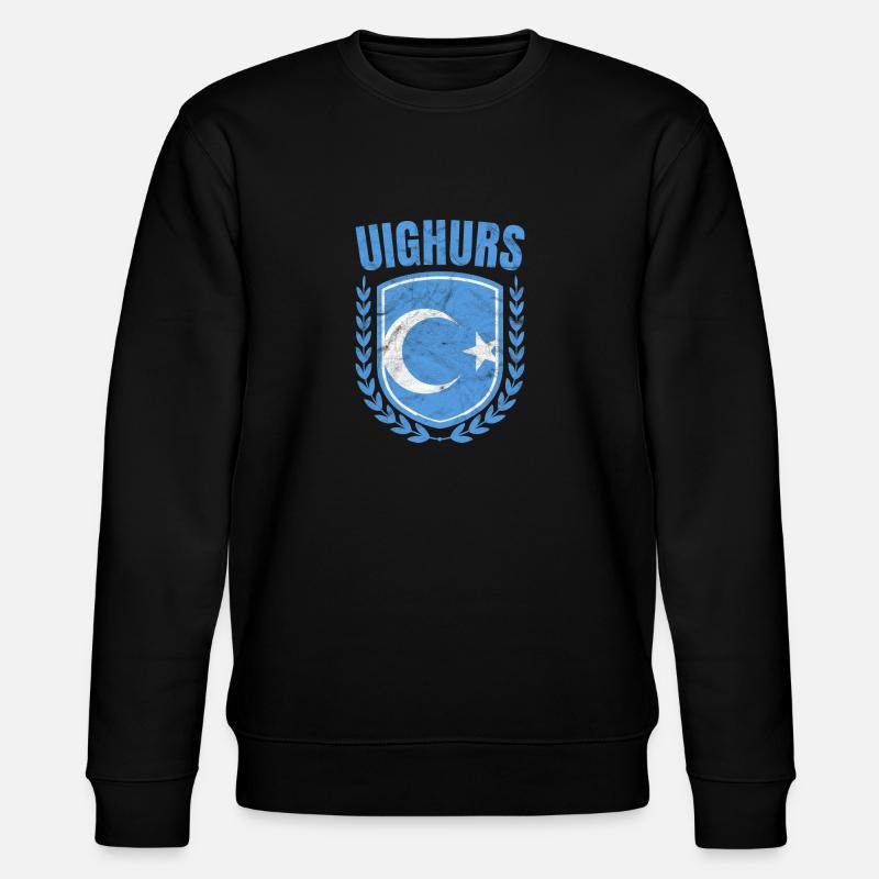 Ouïghours - Sweat bio CHANGER Stanley/Stella Unisexe - noir