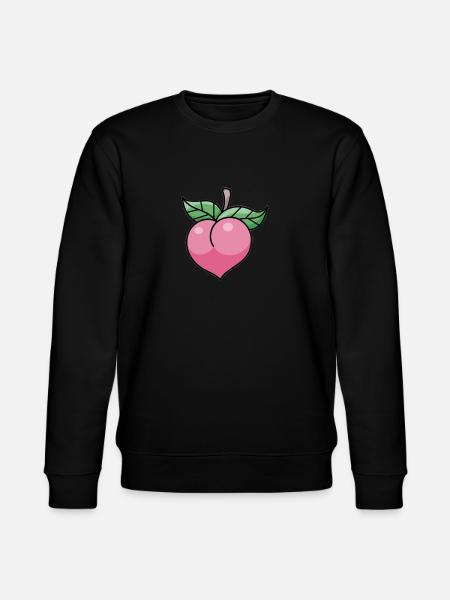 Pinker Pfirsich - Stanley/Stella Unisex Bio-Sweatshirt CHANGER  - Schwarz