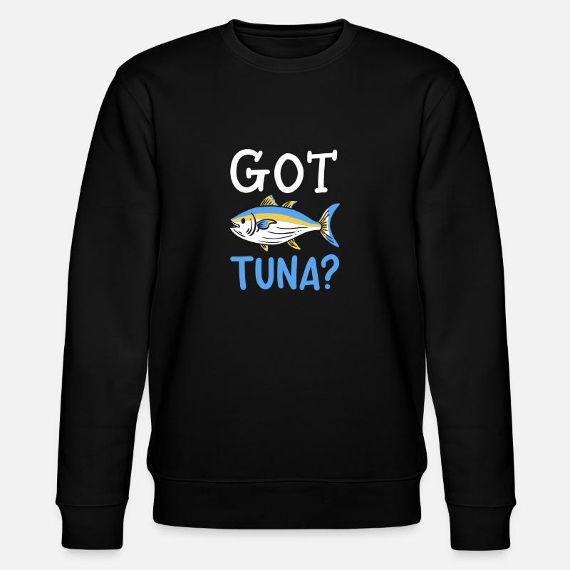 Thunfisch - Stanley/Stella Unisex Bio-Sweatshirt CHANGER  - Schwarz