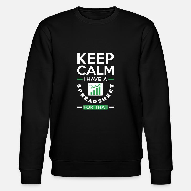 Data Engineering Datenanalyse Business - Stanley/Stella Unisex Bio-Sweatshirt CHANGER - Schwarz