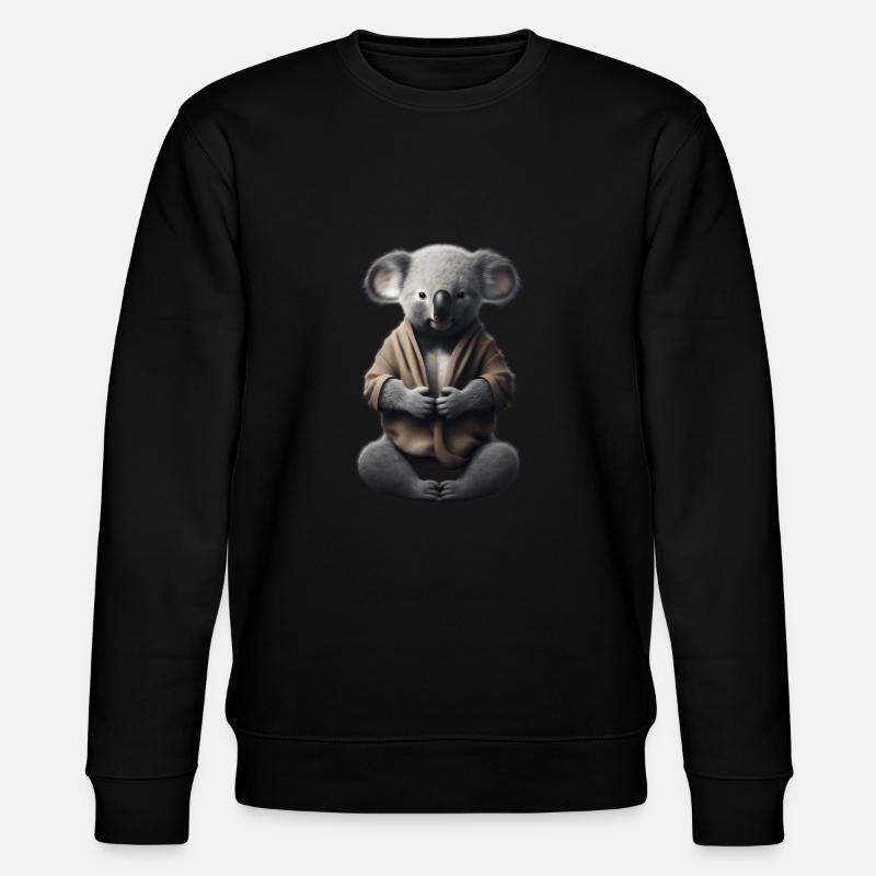 Moine Koala - Sweat bio CHANGER Stanley/Stella Unisexe - noir