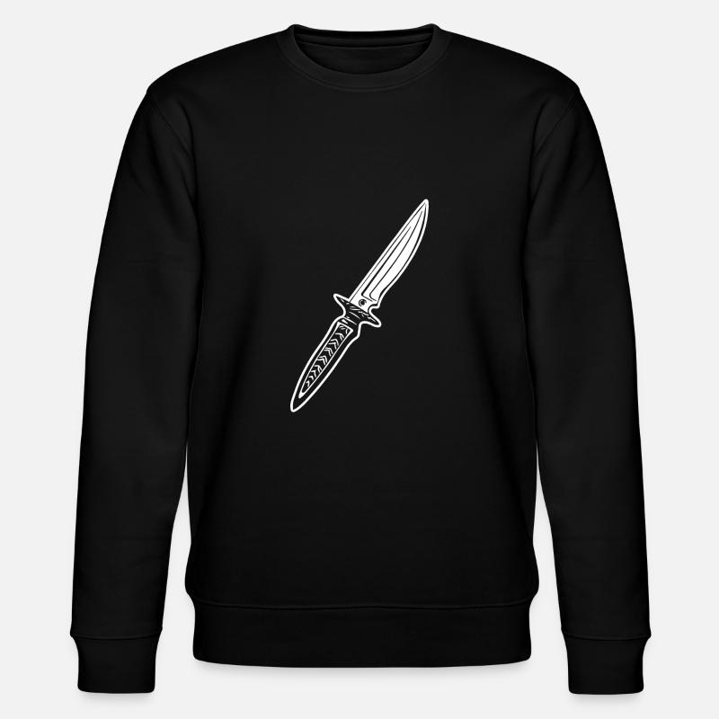 Knife Cutler Knife Lover - Sweat bio CHANGER Stanley/Stella Unisexe - noir