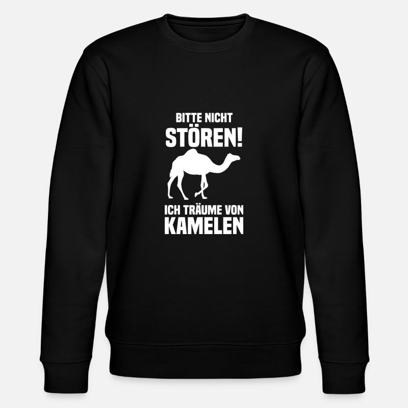 Kamel - Stanley/Stella Unisex Bio-Sweatshirt CHANGER  - Schwarz