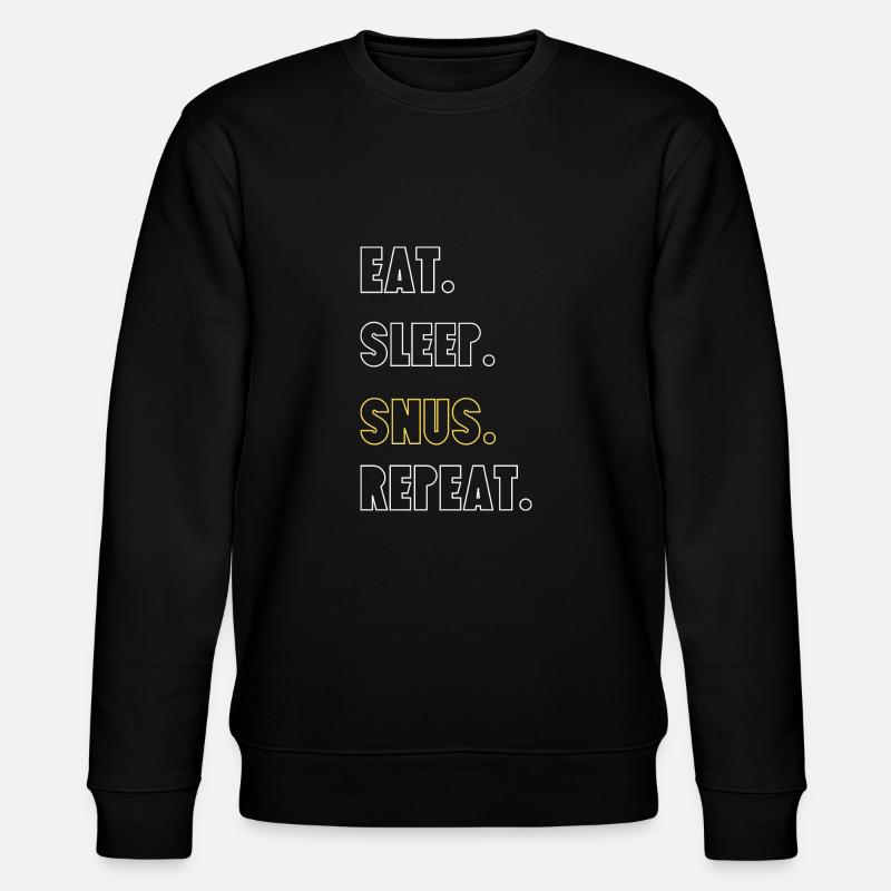Le snus - Sweat bio CHANGER Stanley/Stella Unisexe - noir