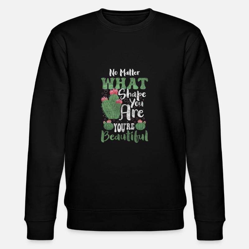 Cactus épineux d’été - Sweat bio CHANGER Stanley/Stella Unisexe - noir