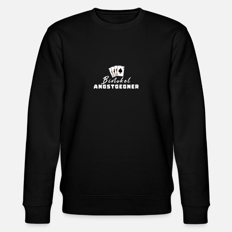 Adversaire de peur binoculaire - Sweat bio CHANGER Stanley/Stella Unisexe - noir