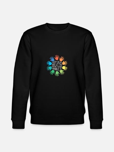 Nursery educator - Stanley/Stella CHANGER Unisex Organic Sweatshirt - black