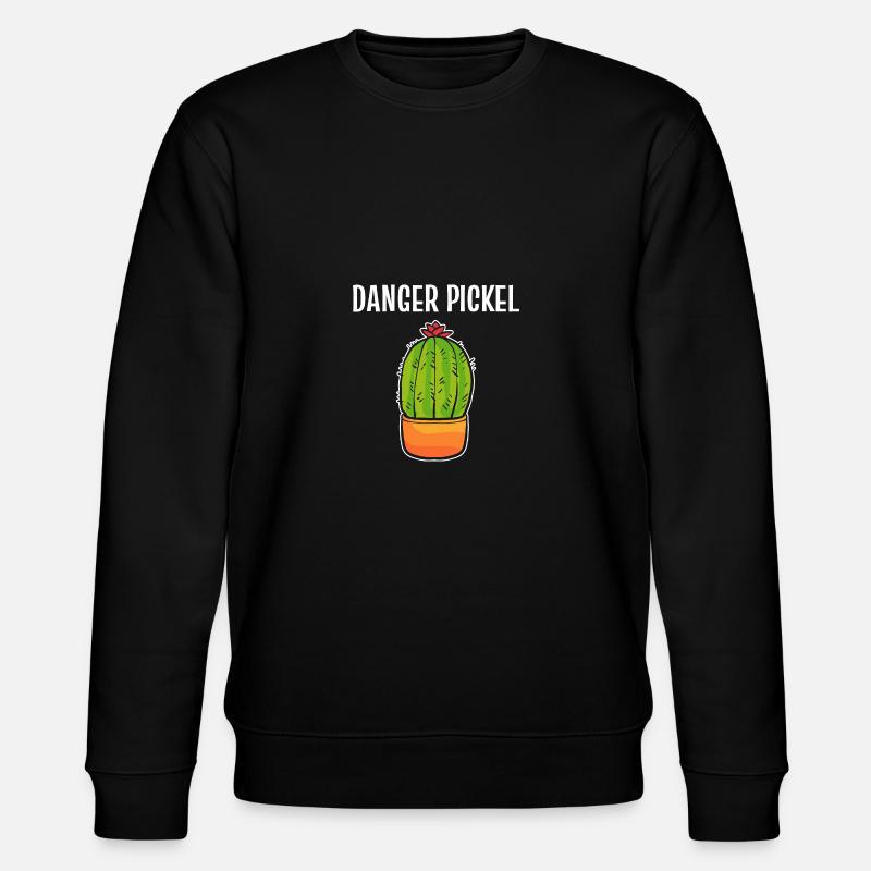 Gefahr Pickel Tanzchoreograf Geschenk - Stanley/Stella Unisex Bio-Sweatshirt CHANGER  - Schwarz