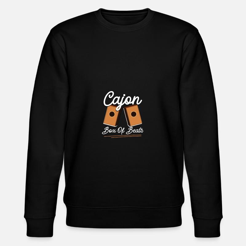 Cajon Box Of Beats Kachon - Stanley/Stella CHANGER Unisex Organic Sweatshirt - black