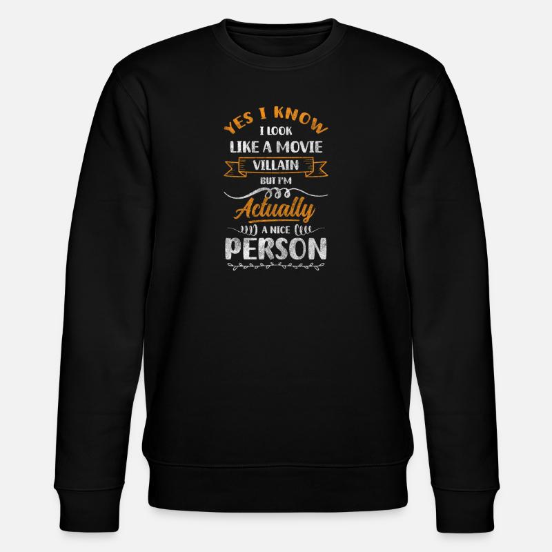 Introverti Nerd Silencieux Single - Sweat bio CHANGER Stanley/Stella Unisexe - noir