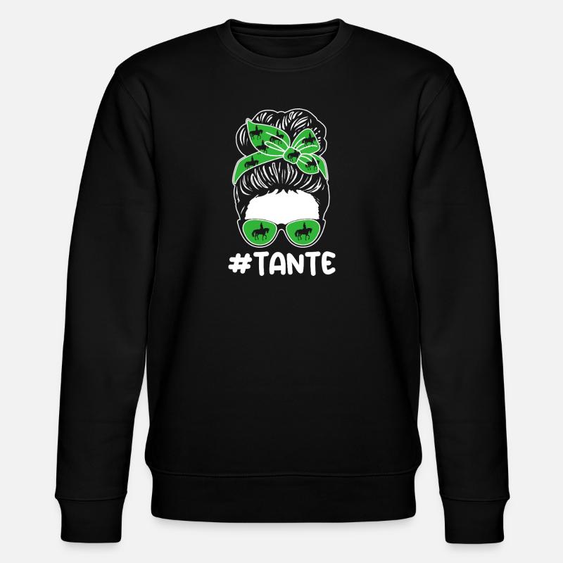 Monter à cheval - Sweat bio CHANGER Stanley/Stella Unisexe - noir