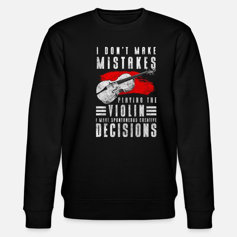 Straßenmusiker Spende - Stanley/Stella Unisex Bio-Sweatshirt CHANGER - Schwarz