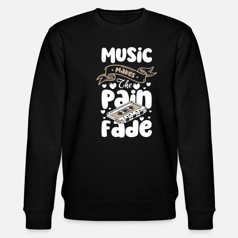 Musique Rétro Original - Sweat bio CHANGER Stanley/Stella Unisexe - noir
