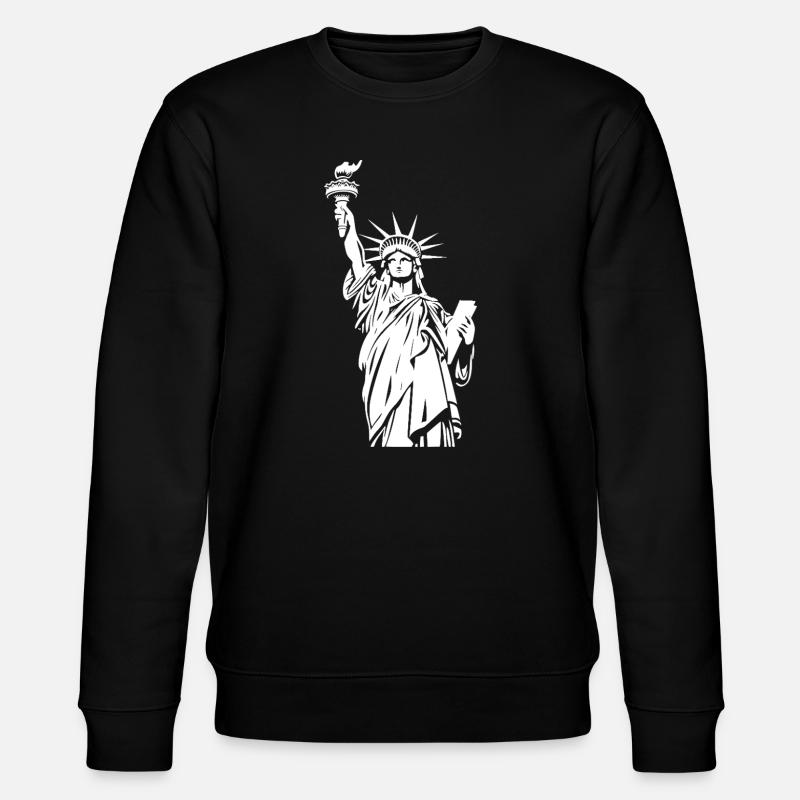 Statue de la Liberté - Sweat bio CHANGER Stanley/Stella Unisexe - noir