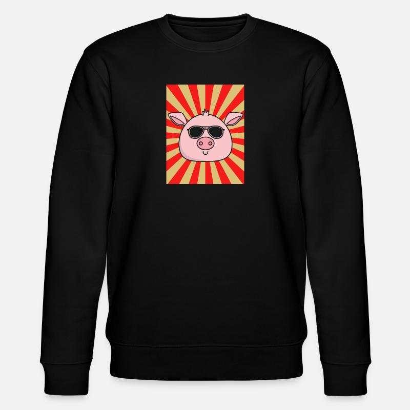 Cochon - Sweat bio CHANGER Stanley/Stella Unisexe - noir