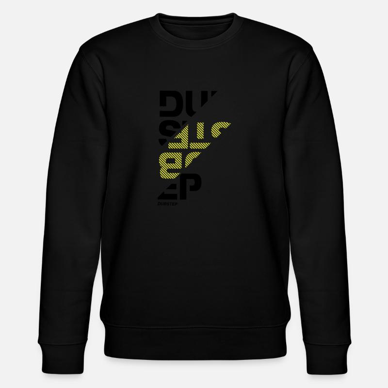 Dubstep sliced - Stanley/Stella CHANGER Unisex Organic Sweatshirt - black