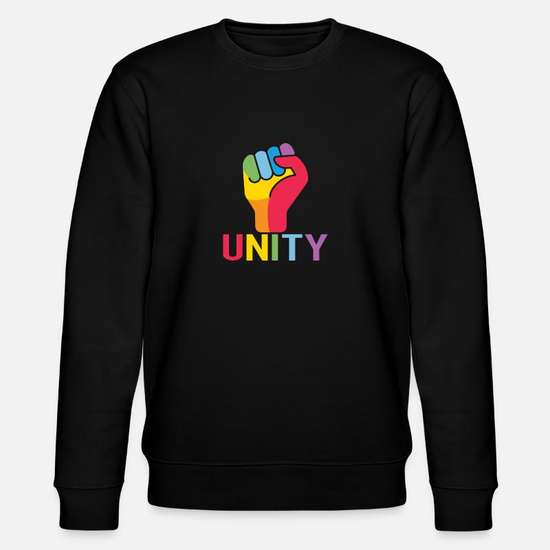 UNITY - Stanley/Stella CHANGER Unisex Organic Sweatshirt - black