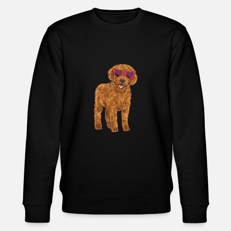 Labradoodle Chien - Sweat bio CHANGER Stanley/Stella Unisexe - noir