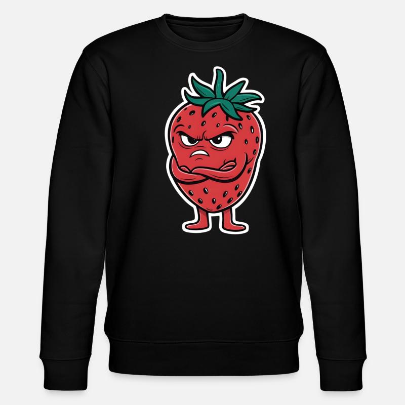 Fraise - Sweat bio CHANGER Stanley/Stella Unisexe - noir