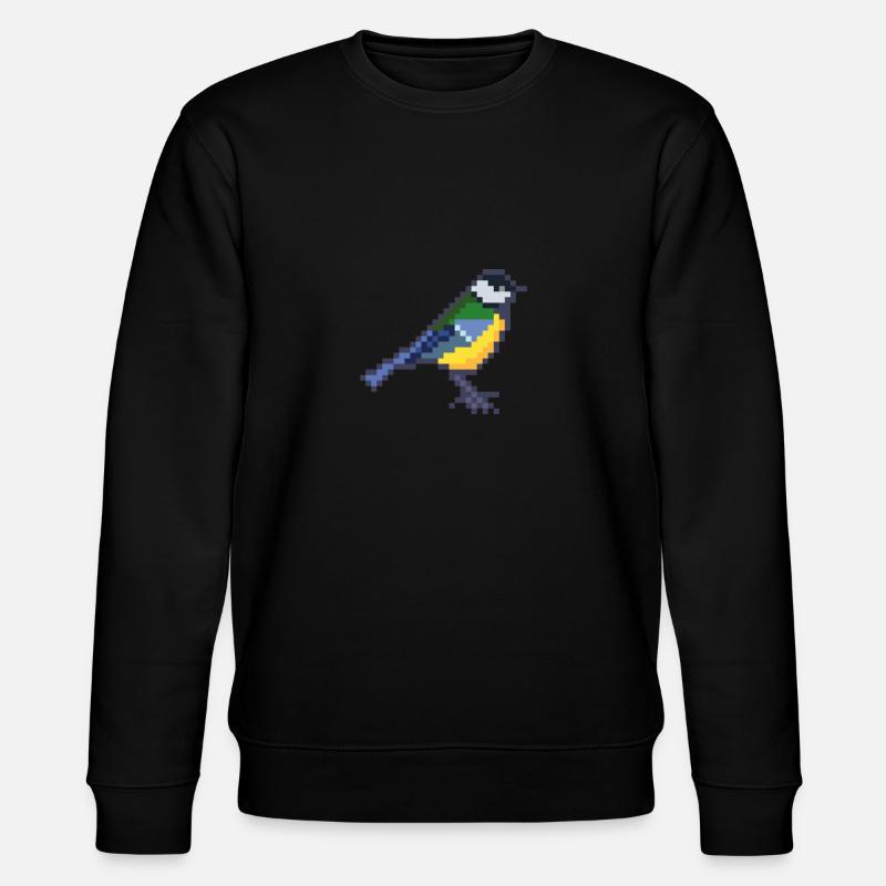 Vogel - Stanley/Stella Unisex Bio-Sweatshirt CHANGER  - Schwarz