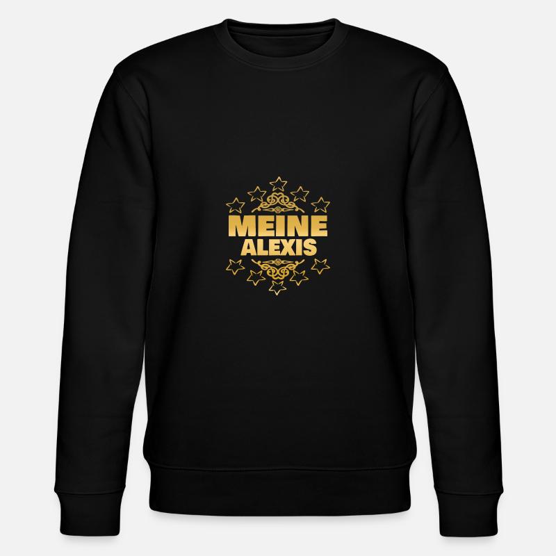 Ehefrau Alexis - Stanley/Stella Unisex Bio-Sweatshirt CHANGER  - Schwarz
