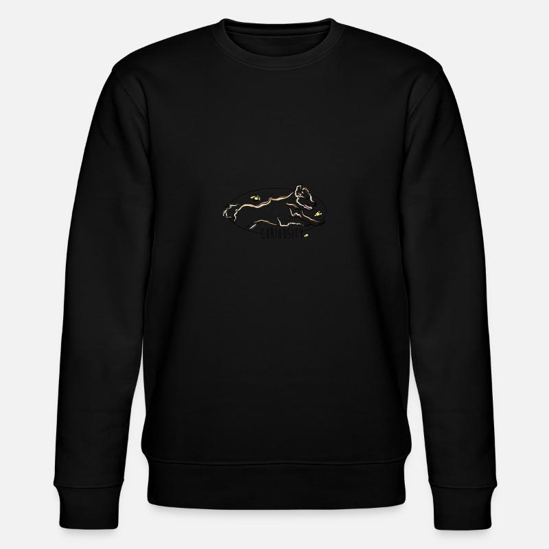 Hund - Stanley/Stella Unisex Bio-Sweatshirt CHANGER  - Schwarz