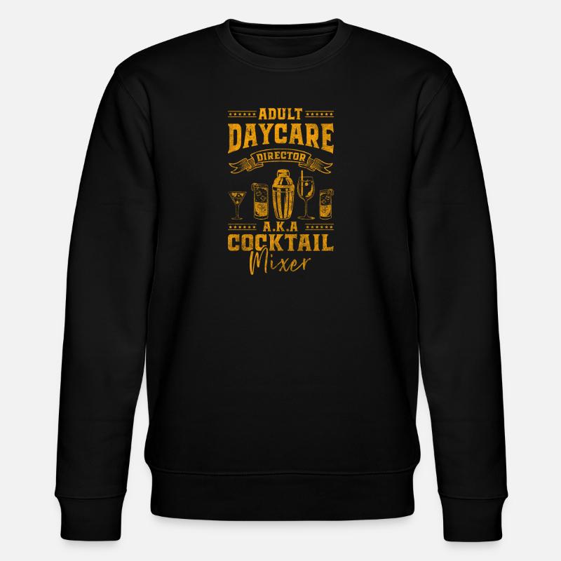 Blender Drink Mix Drinks - Stanley/Stella CHANGER Unisex Organic Sweatshirt - black