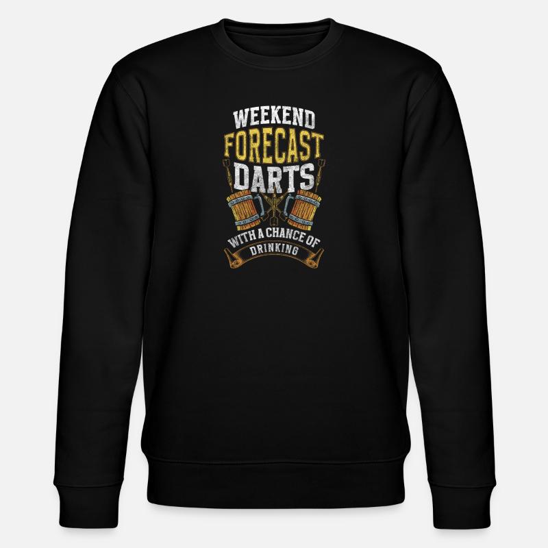 Fléchettes Arrow Fléchettes Homme - Sweat bio CHANGER Stanley/Stella Unisexe - noir