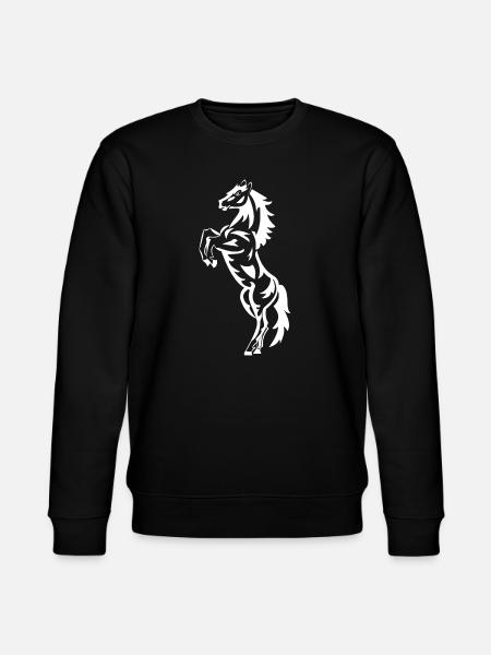 Cheval, équitation, cavalier, chevaux - Sweat bio CHANGER Stanley/Stella Unisexe - noir