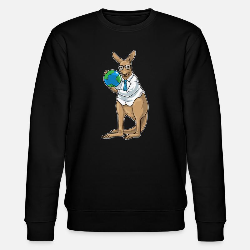 Kangaroo Story Teacher Globe - Sweat bio CHANGER Stanley/Stella Unisexe - noir