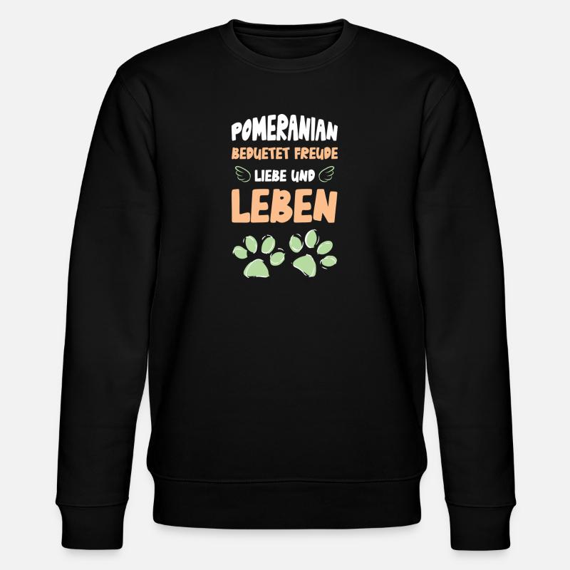 Poméranien - Sweat bio CHANGER Stanley/Stella Unisexe - noir