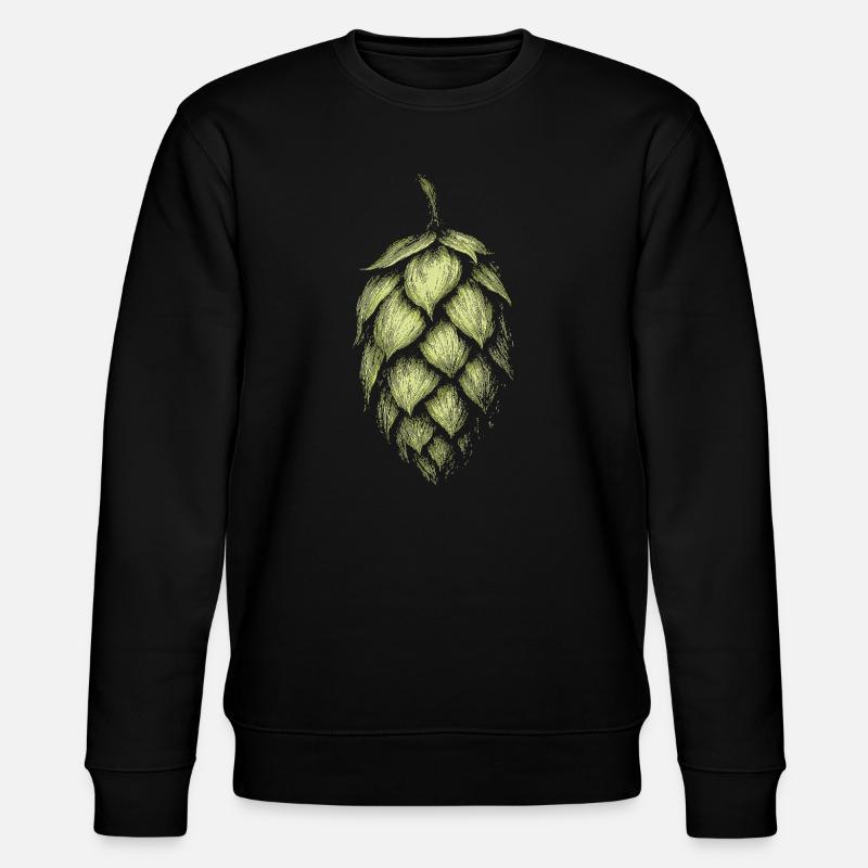 Hops - Stanley/Stella CHANGER Unisex Organic Sweatshirt - black