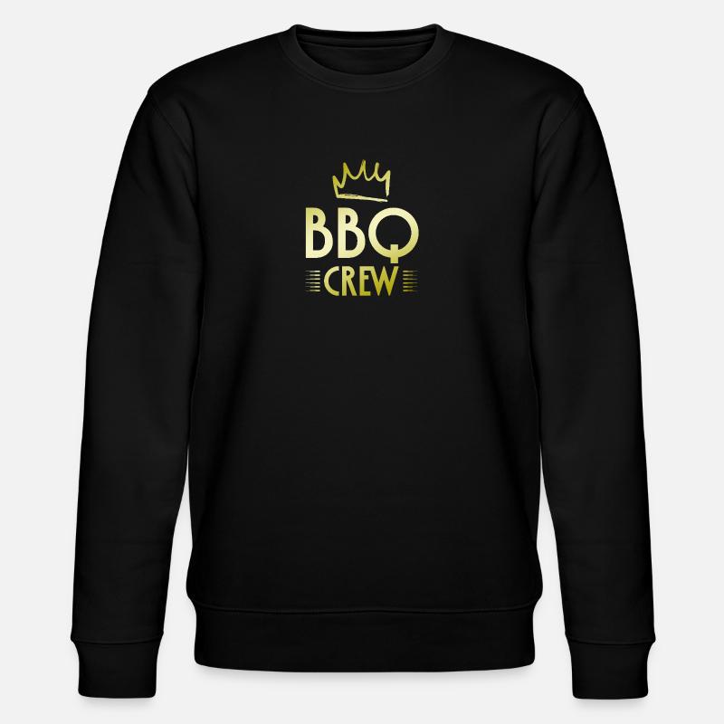 Bbq Crew - Stanley/Stella CHANGER Unisex Organic Sweatshirt - black