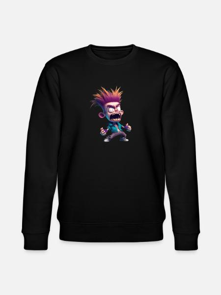 Timmy - Stanley/Stella Unisex Bio-Sweatshirt CHANGER - Schwarz