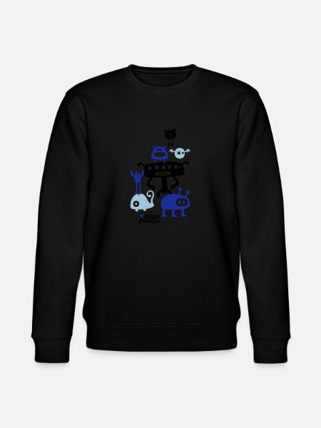 Little Freakz - Stanley/Stella CHANGER Unisex Organic Sweatshirt - black