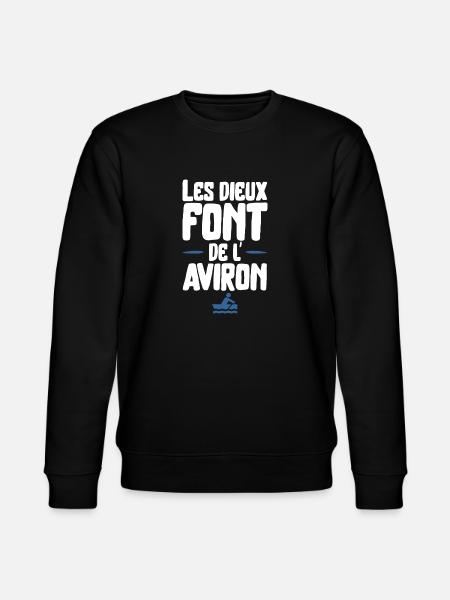 Les dieux aviron cadeau - Sweat bio CHANGER Stanley/Stella Unisexe - noir