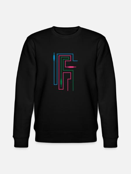 TON TRON - jack avec câble - Sweat bio CHANGER Stanley/Stella Unisexe - noir