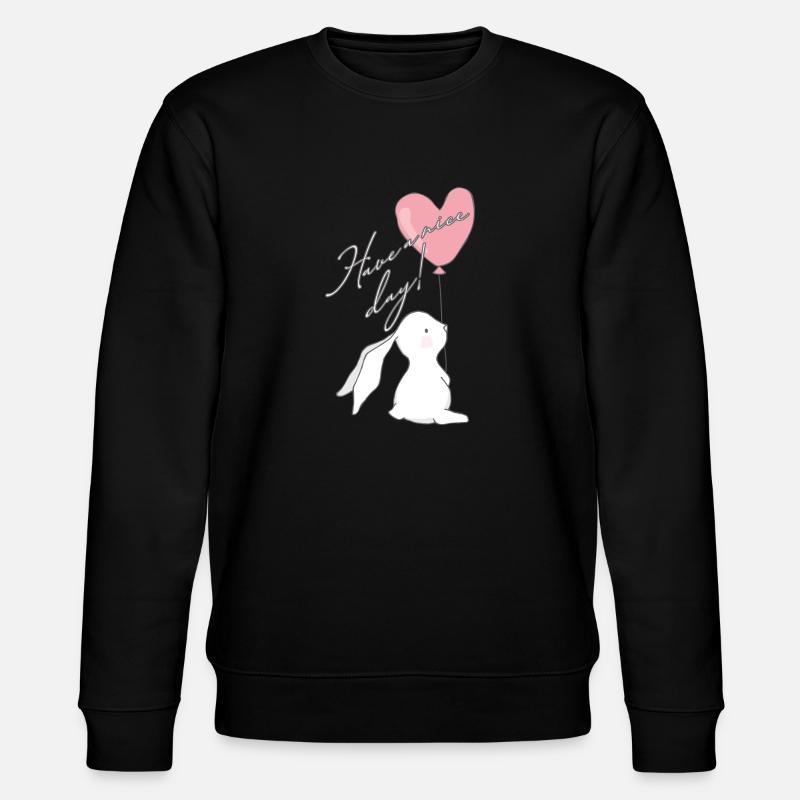 Have a nice day! - Stanley/Stella Unisex Bio-Sweatshirt CHANGER - Schwarz