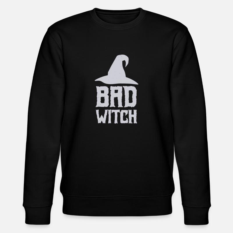 Halloween - BAD WITCH - Sweat bio CHANGER Stanley/Stella Unisexe - noir