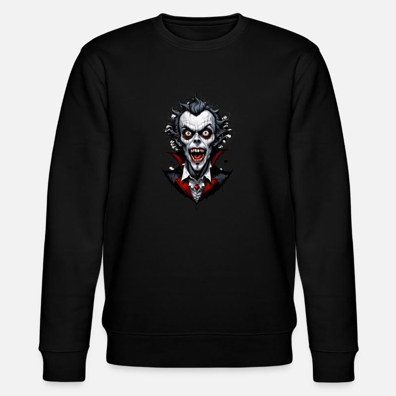 un vampire souriant 2 - Sweat bio CHANGER Stanley/Stella Unisexe - noir