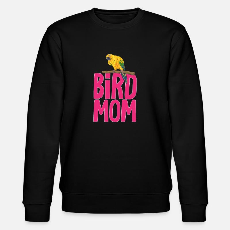 Perruche, Perroquet, Perruche, Oiseau - Sweat bio CHANGER Stanley/Stella Unisexe - noir